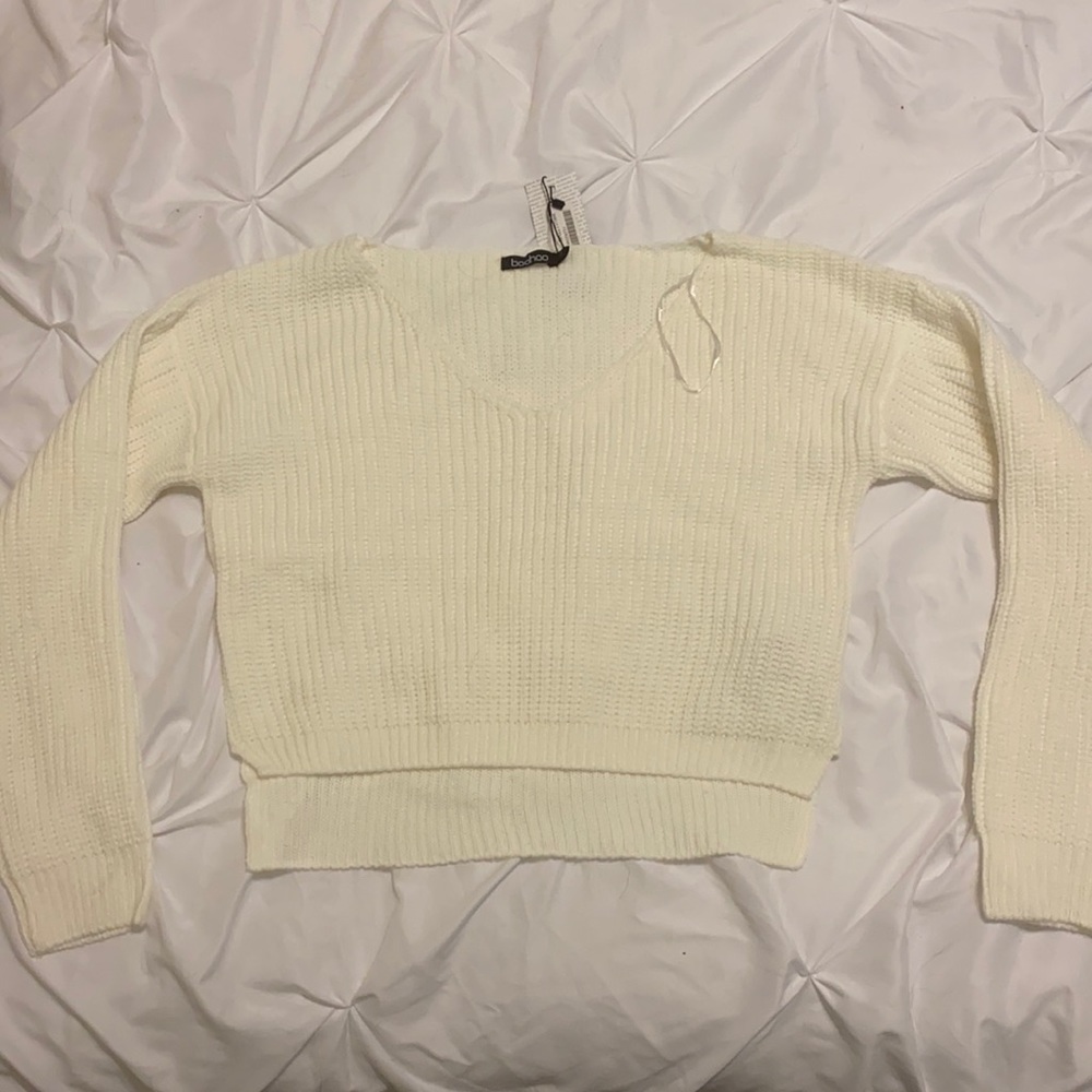 V neck sweater